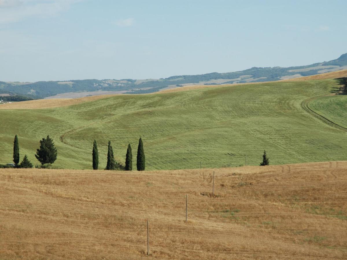 Spacious Farmhouse In Pienza With Swimming Pool Apartman Contignano Kültér fotó