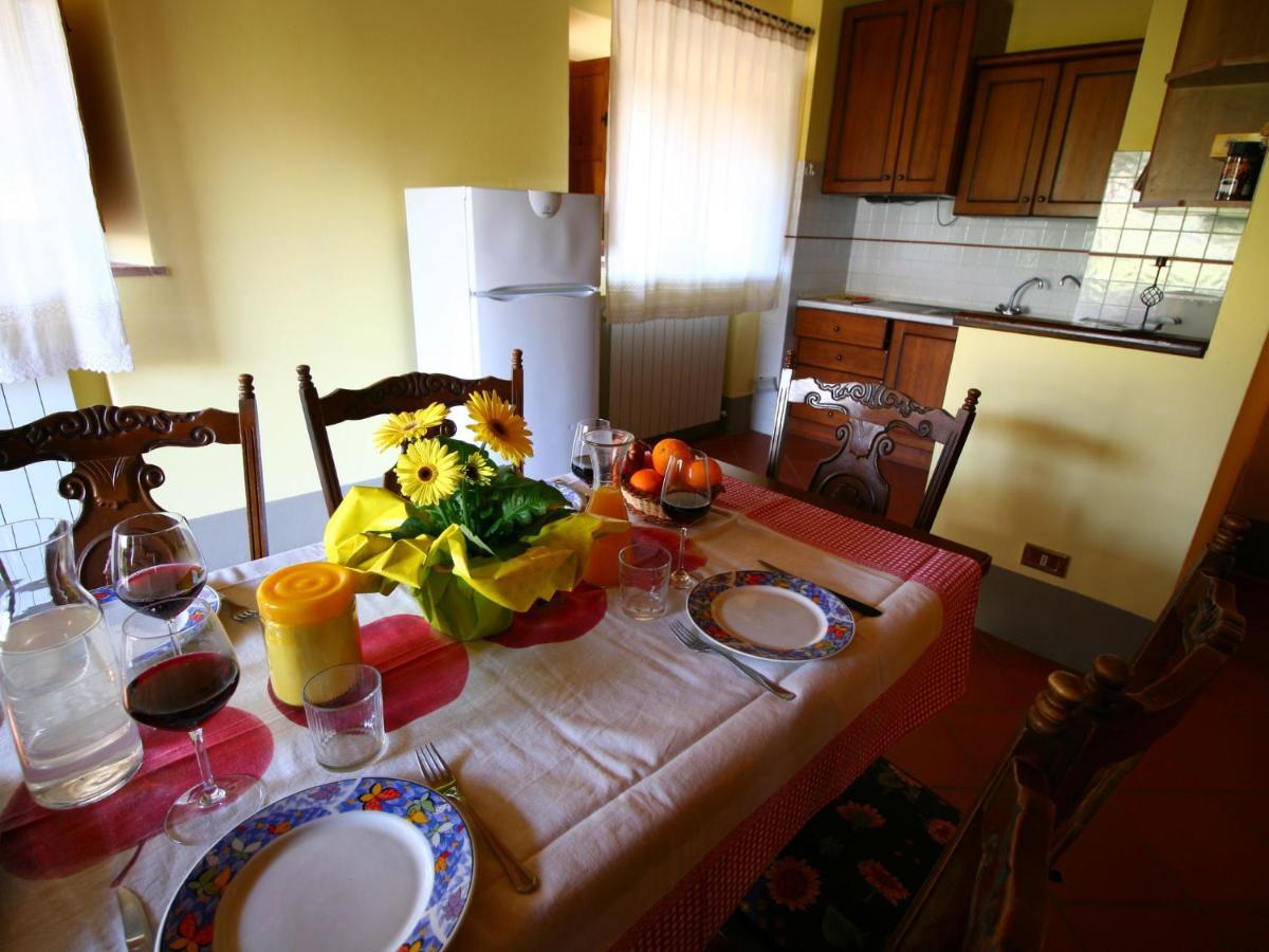 Spacious Farmhouse In Pienza With Swimming Pool Apartman Contignano Kültér fotó
