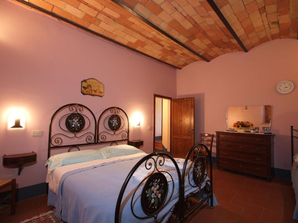 Spacious Farmhouse In Pienza With Swimming Pool Apartman Contignano Kültér fotó